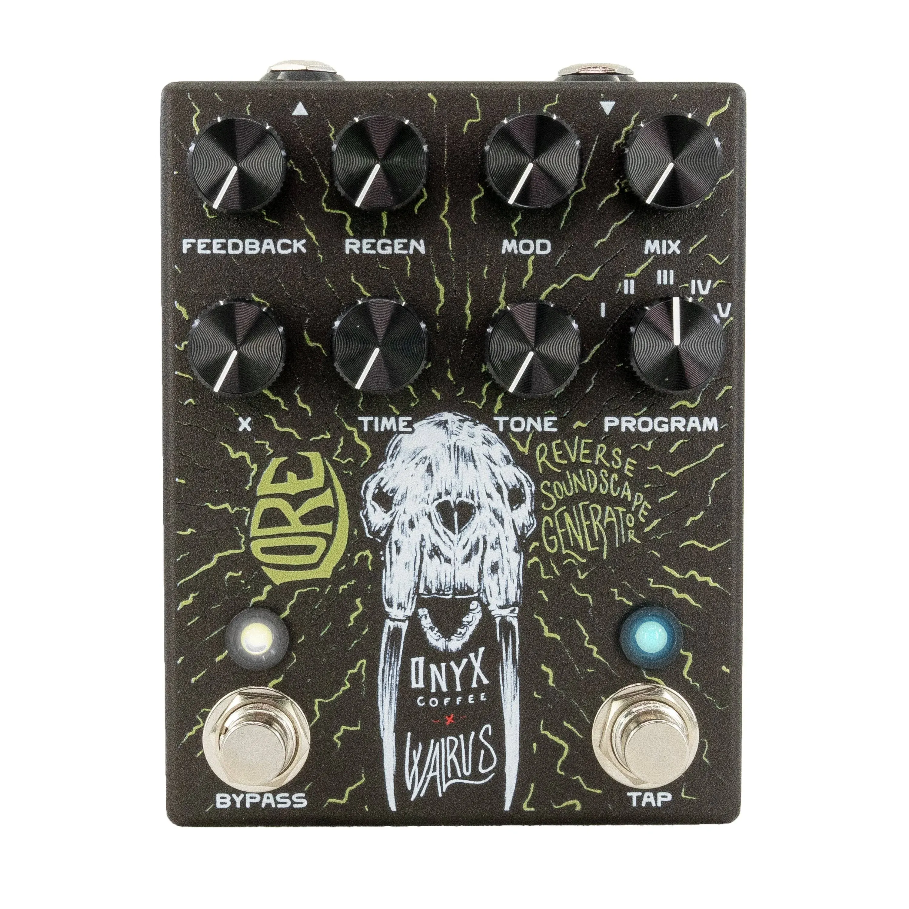 Walrus Audio Lore Reverse Soundscape Generator Delay/Reverb/P<wbr/>itch/Mod Pedal