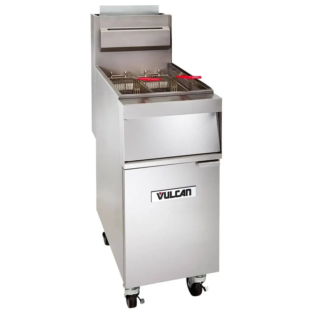 Vulcan 1GR65M Natural Gas Floor Fryer