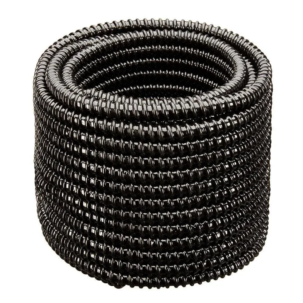 3/4&#034; x 50&#039; Non Kink Corrugated Pond Tubing for Water Garden &amp; Koi Ponds - UL