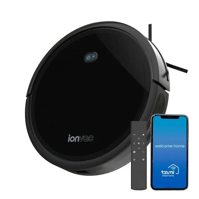 Ionvac SmartClean 2000 Robovac - WiFi Robotic Vacuum with App/Remote Control, New