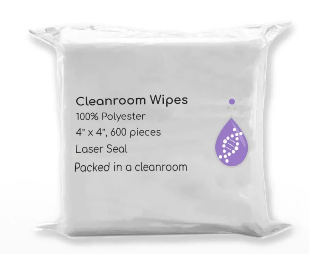 LabClean CLEANROOM WIPES, 100% POLYESTER, 9?«• x 9?«•, 150/PACK - 226048