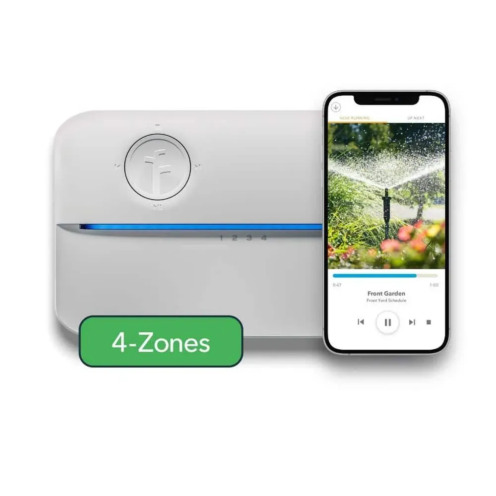 Rachio 3: 8 Zone Smart Sprinkler Controller (Simple Automated Scheduling + Local Weather Intelligence. Save Water w/ Rain, Freeze & Wind Skip), App Enabled, Works w/ Alexa, Fast & Easy Install