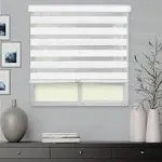 CHICOLOGY 35&#034; x 72&#034; Zebra Blinds Roller Window Shades, Blinds ZSBA3572 NEW (22D)