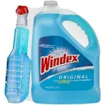 Windex® Glass & Multi-Surface Cleaner, 128 Oz Bottle, Case Of 4