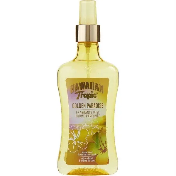 Hawaiian Tropic GOLDEN PARADISE SHIMMER Body Fragrance Mist For Women 250ml NEW