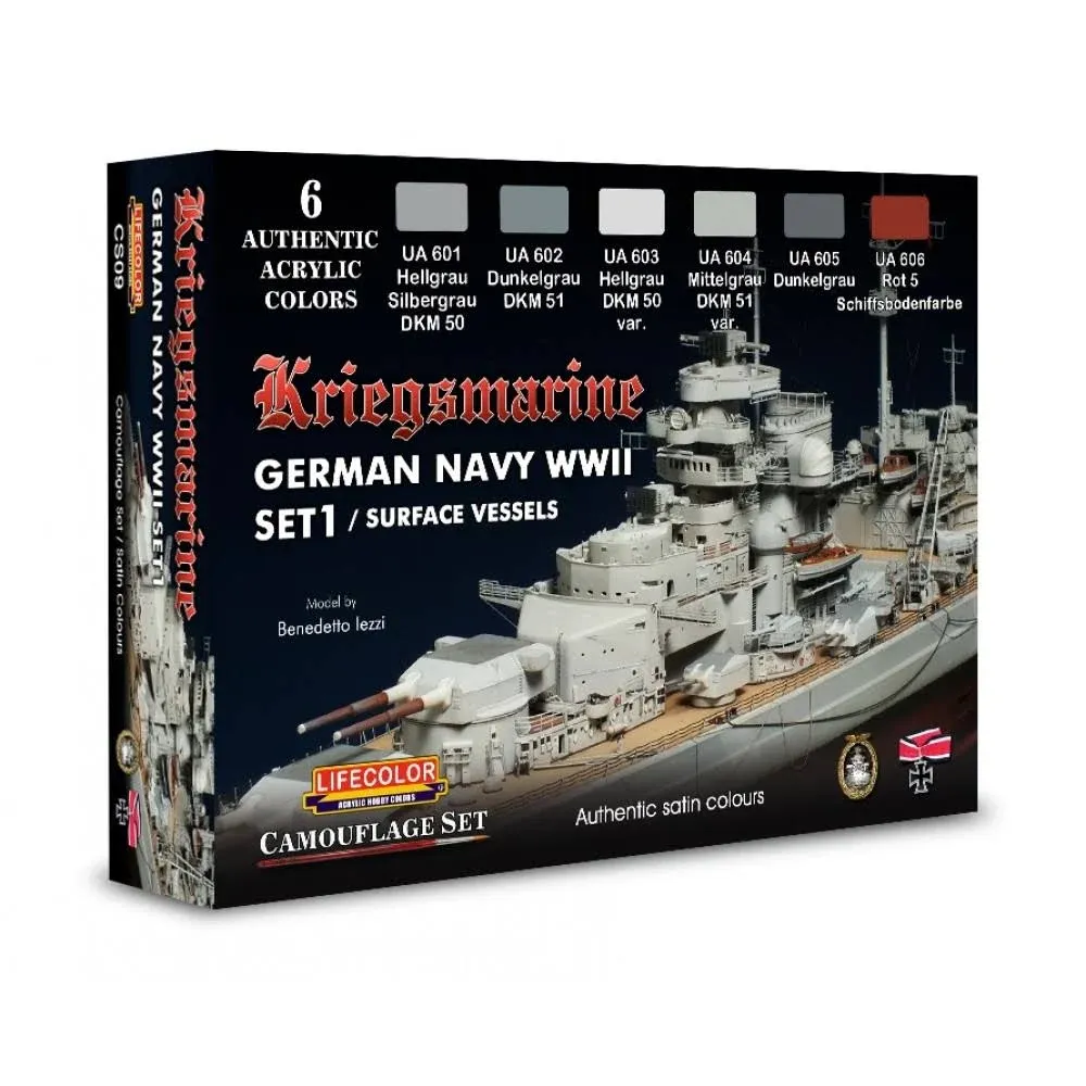 CS09 - German WWII Kriegsmarine Camouflage Set #1