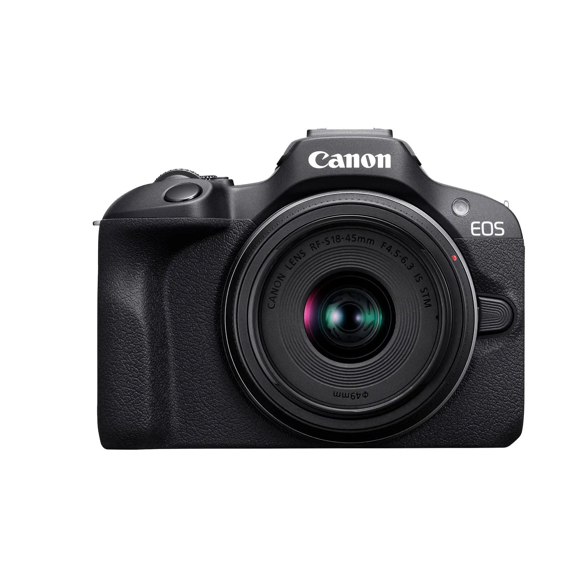 Canon EOS R100 Mirrorless Camera RF-S18-45mm F4.5-6.3 is STM & RF-S55-210mm F5-7.1 is STM Lens Kit, 24.1 Megapixel CMOS (APS-C) Sensor, 4K Video, RF Mount, Black