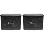 Rockville Kps65 6.5" Karaoke/Pro Speakers+Bluetooth Mics