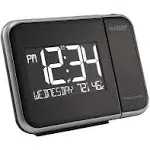 La Crosse Technology 616-1412 Projection Alarm Clock with Indoor Temperature