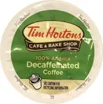 Tim Horton's Single Serve Coffee Cups, Decaffeinated, 72 Count - Packaging May Vary