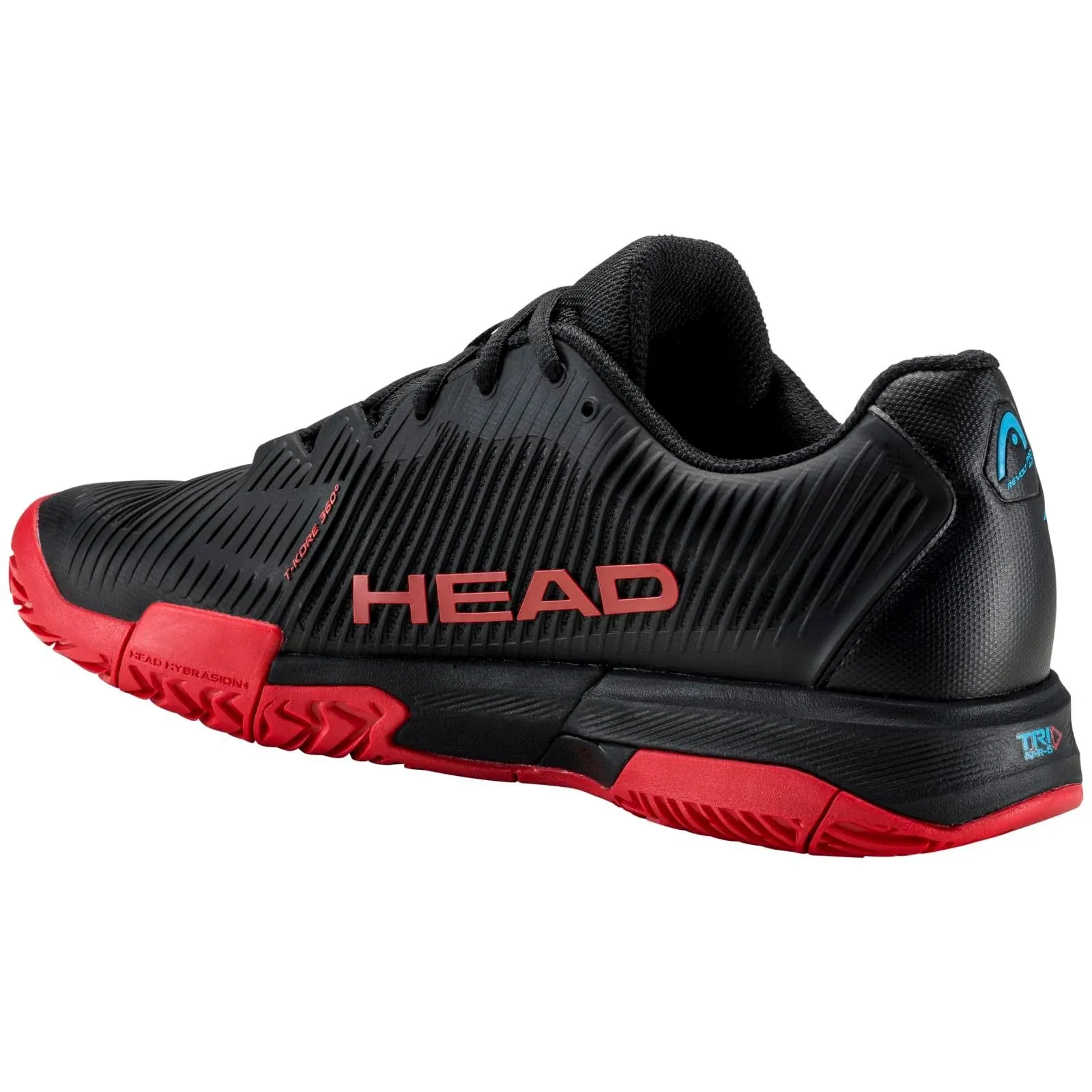 Head Pickleball Shoes Revolt Pro 4.0 Men - Black & Red 9.5