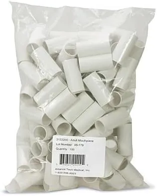 Mini-Wright Adult Disposable Mouthpieces - Bag of 100