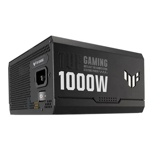 ASUS TUF Gaming 1000W Gold (1000 Watt, ATX 3.0 Compatible Fully Modular Power Supply, 80+ Gold Certified, Military-Grade Components, Dual Ball Bearing, Axial-tech Fan, PCB Coating, 10 Year Warranty)