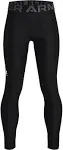 Under Armour Boys' Heatgear Leggings - Black