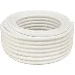 TekTube 1/2 in. x 100 ft. PVC Schedule 40 White Ultra Flexible Pipe