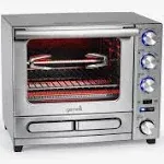 Oven, Professional Grade Convection Oven With Built-in Rotisserie In Silver