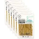 Cauliflower Linguini | Grain-Free, Gluten-Free, Kosher | Fresh Pasta | Cooks in Just 3 Minutes | Taste Republic | Frozen | 9oz (Pack of 6)