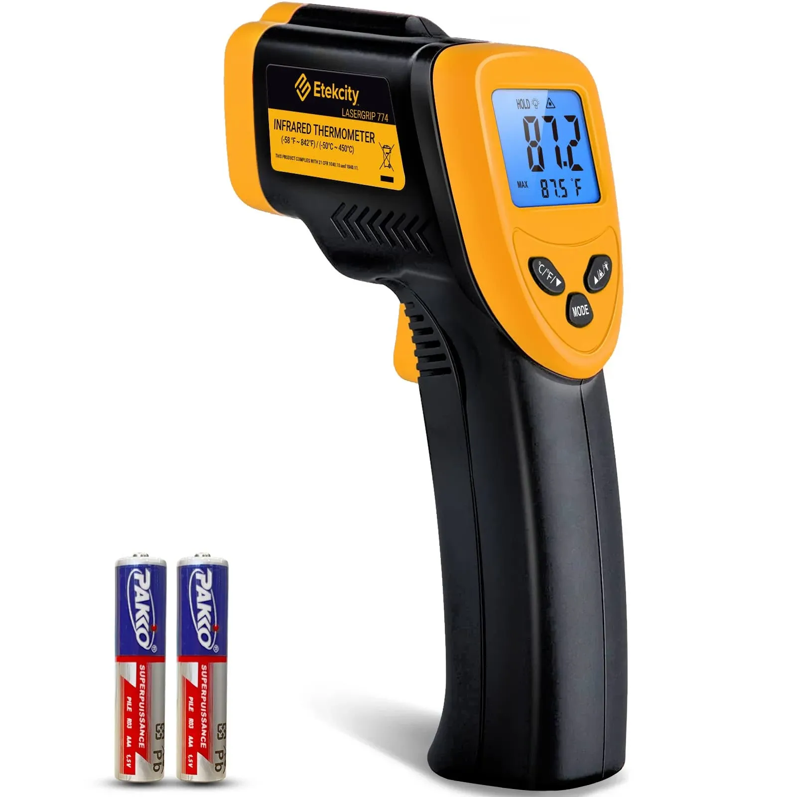 Etekcity Infrared Thermometer 774 Temperature Gun for Cooking