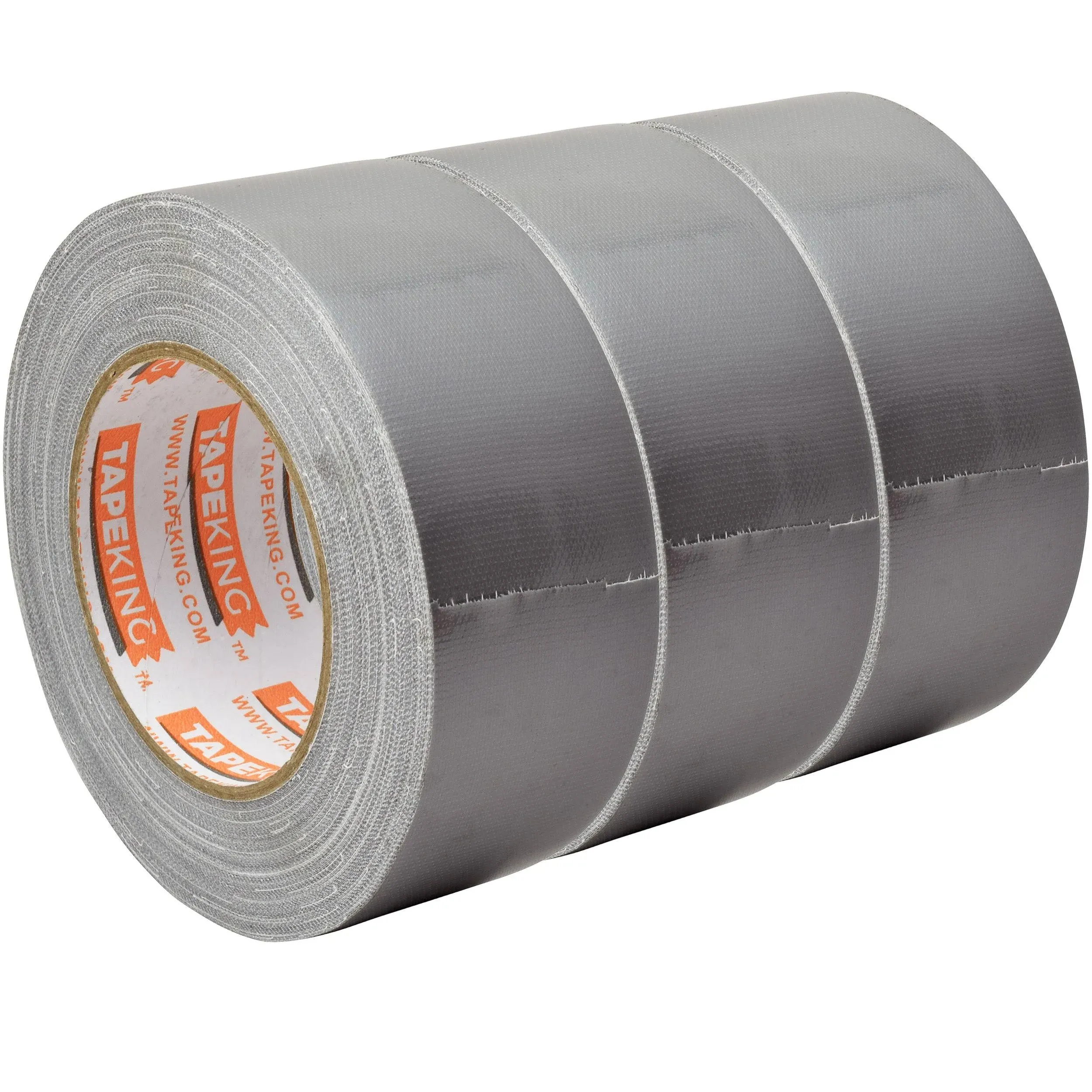 Tape King Silver Duct Tape,1.88 Inch x 35 Yards (3 Pack) - for Home Improvement Projects & Home Repairs