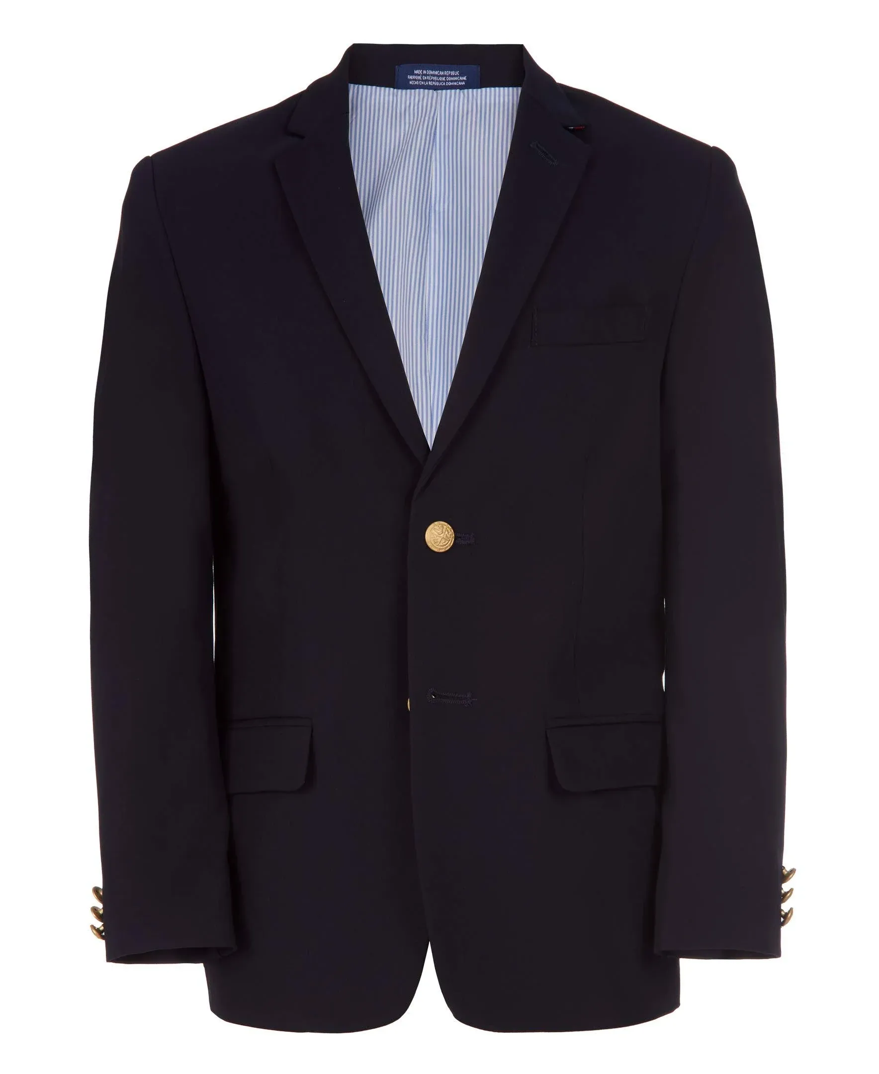 IZOD Boys' Brass Button Blazer Jacket