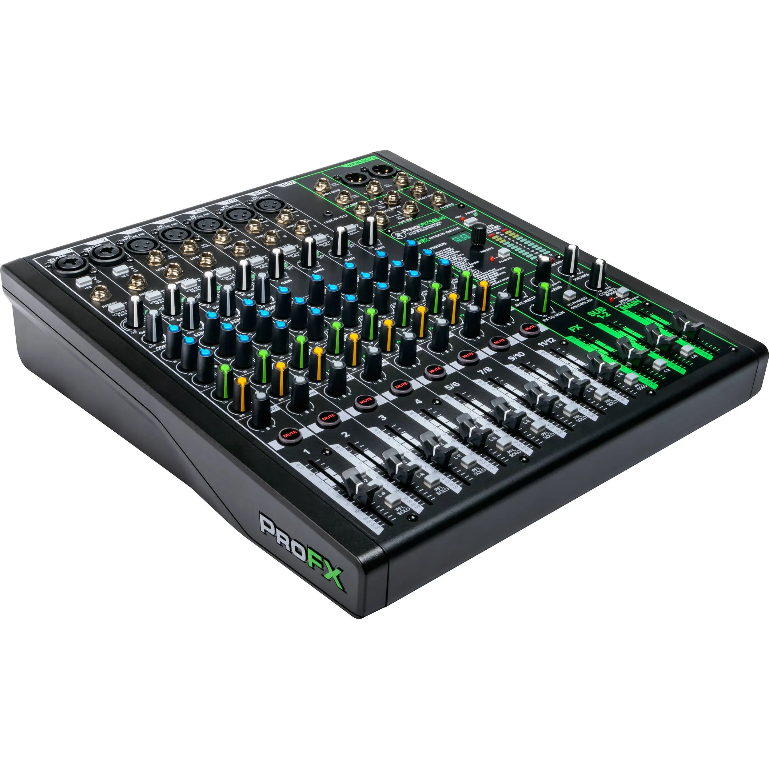 Mackie ProFX12v3 12-channel Mixer with USB and Effects