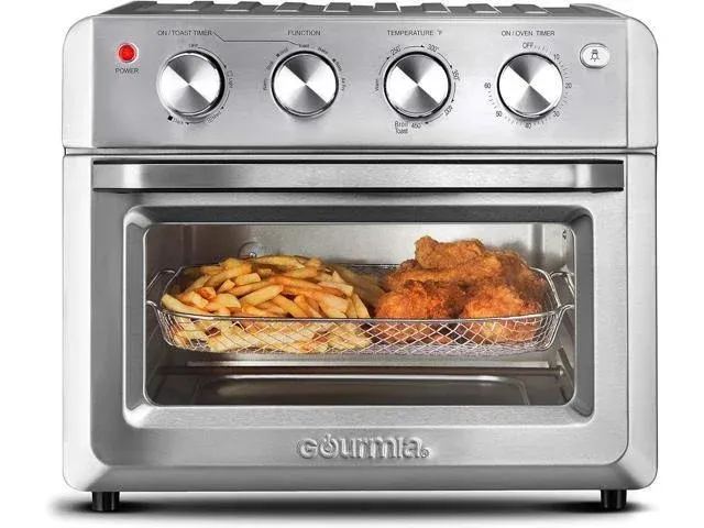 Gourmia Toaster Oven Air Fryer Combo 7-in-1 cooking functions 1550 watt air frye