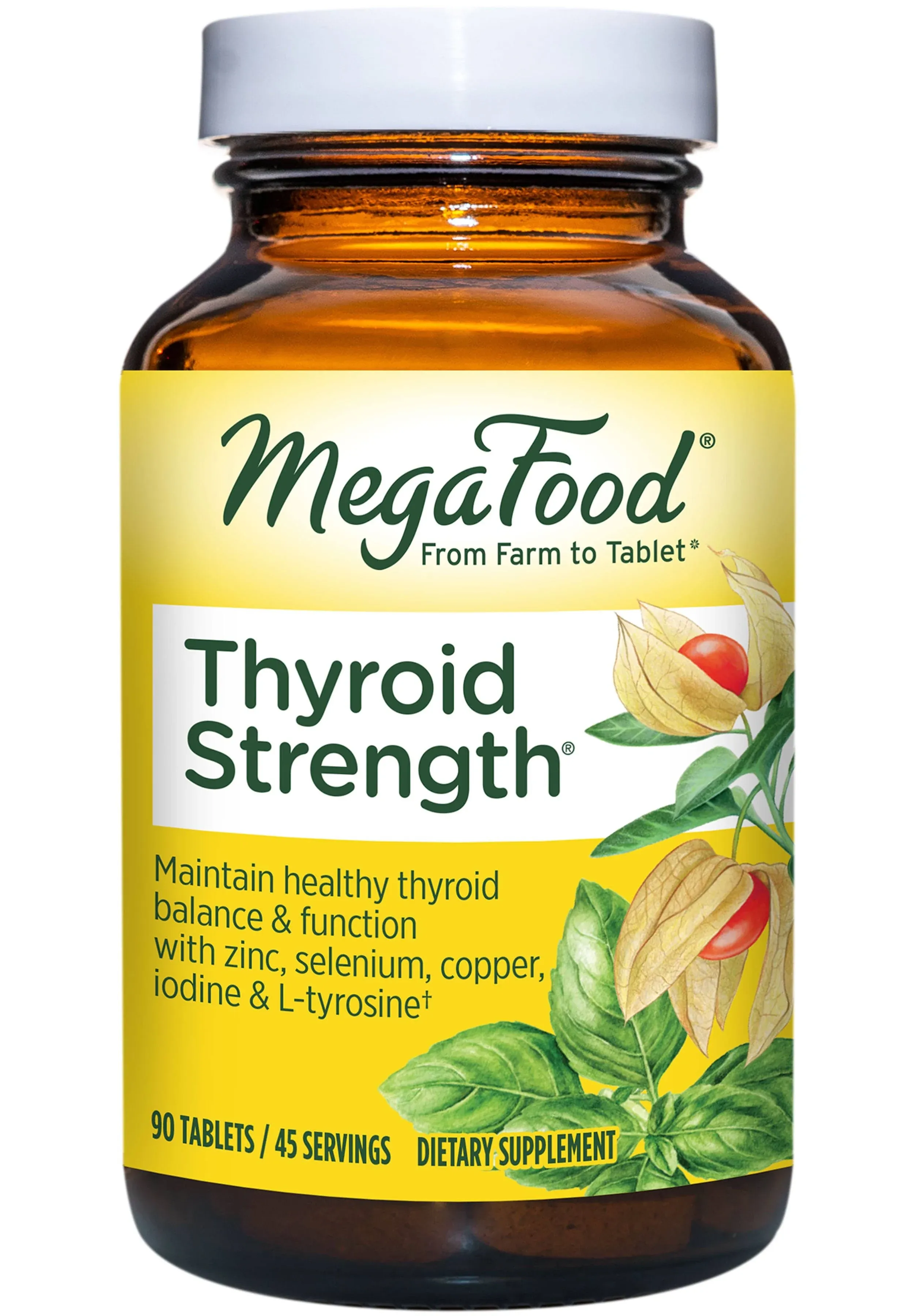 MegaFood Thyroid Strength 90 Tablets