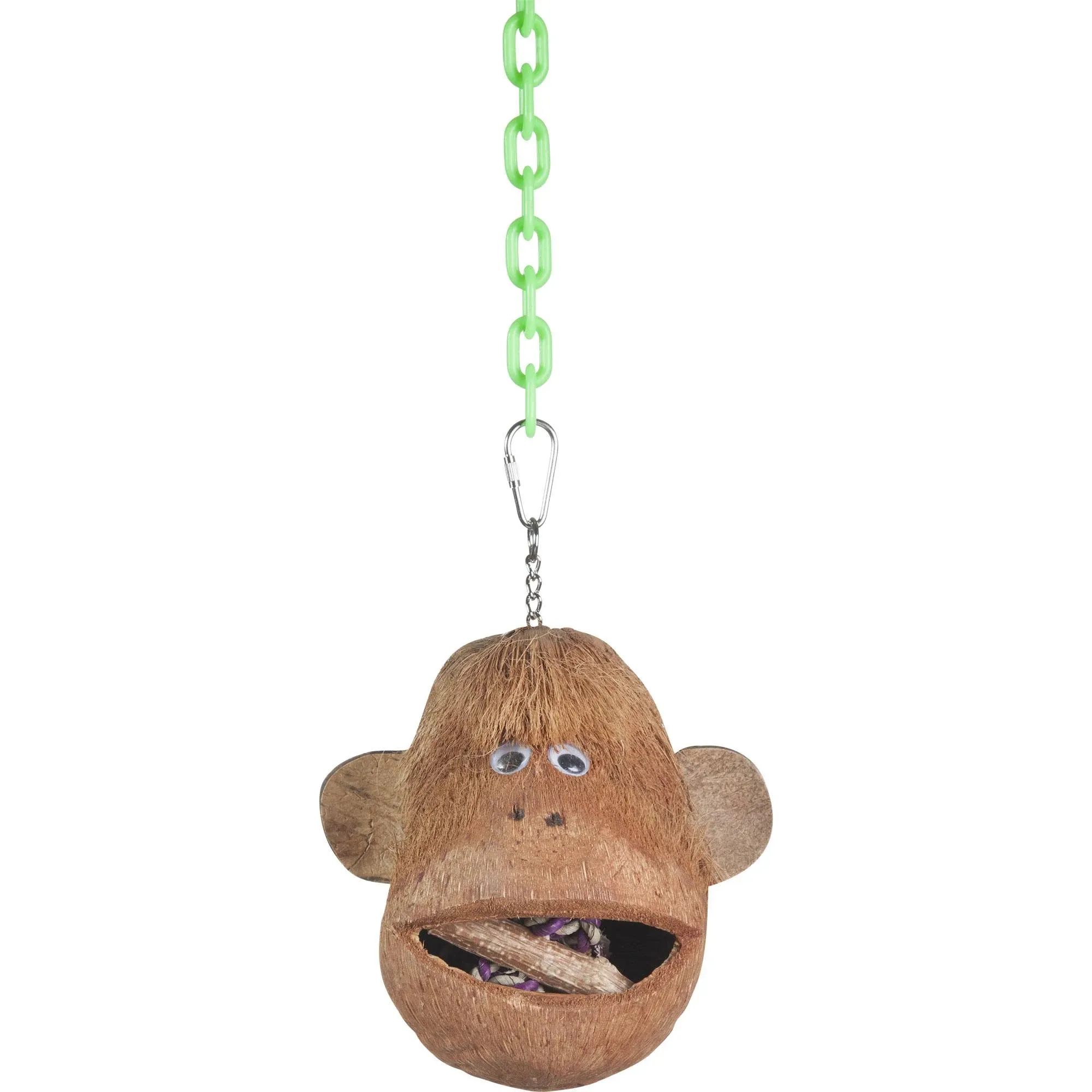 A&E Cage Happy Beaks Coco Monkey Bird Toy