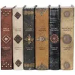 Game of Thrones | Six-Volume Hardcover Book Set with Custom Designed Juniper Books Dust Jackets | Author George R. R. Martin