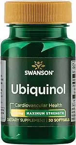 Swanson Ubiquinol - Maximum Strength 200 mg 30 Softgels