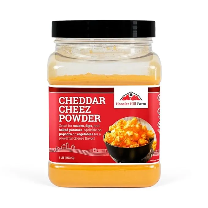 Hoosier Hill Farm Cheddar Cheez Powder, 1 Pound