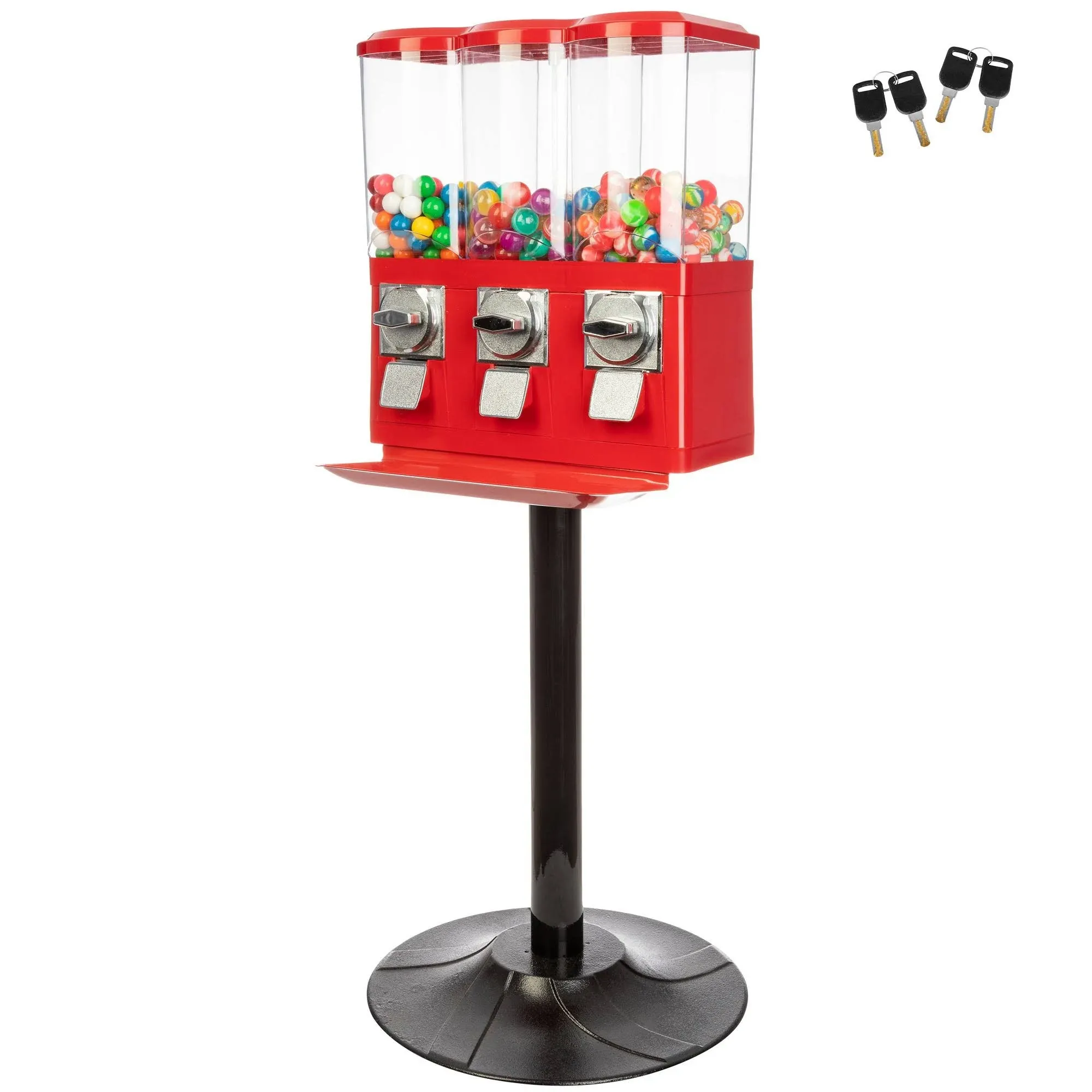 Triple Candy Machine Dispenser for Gumballs, Capsules, and Candy - Contemporary - Specialty Small Kitchen Appliances - by Trademark Global | Houzz