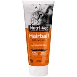 Nutri-Vet Hairball Paw Gel for Cats - Salmon Flavored Gel to Help Reduce and Eliminate Hairballs - 3 oz