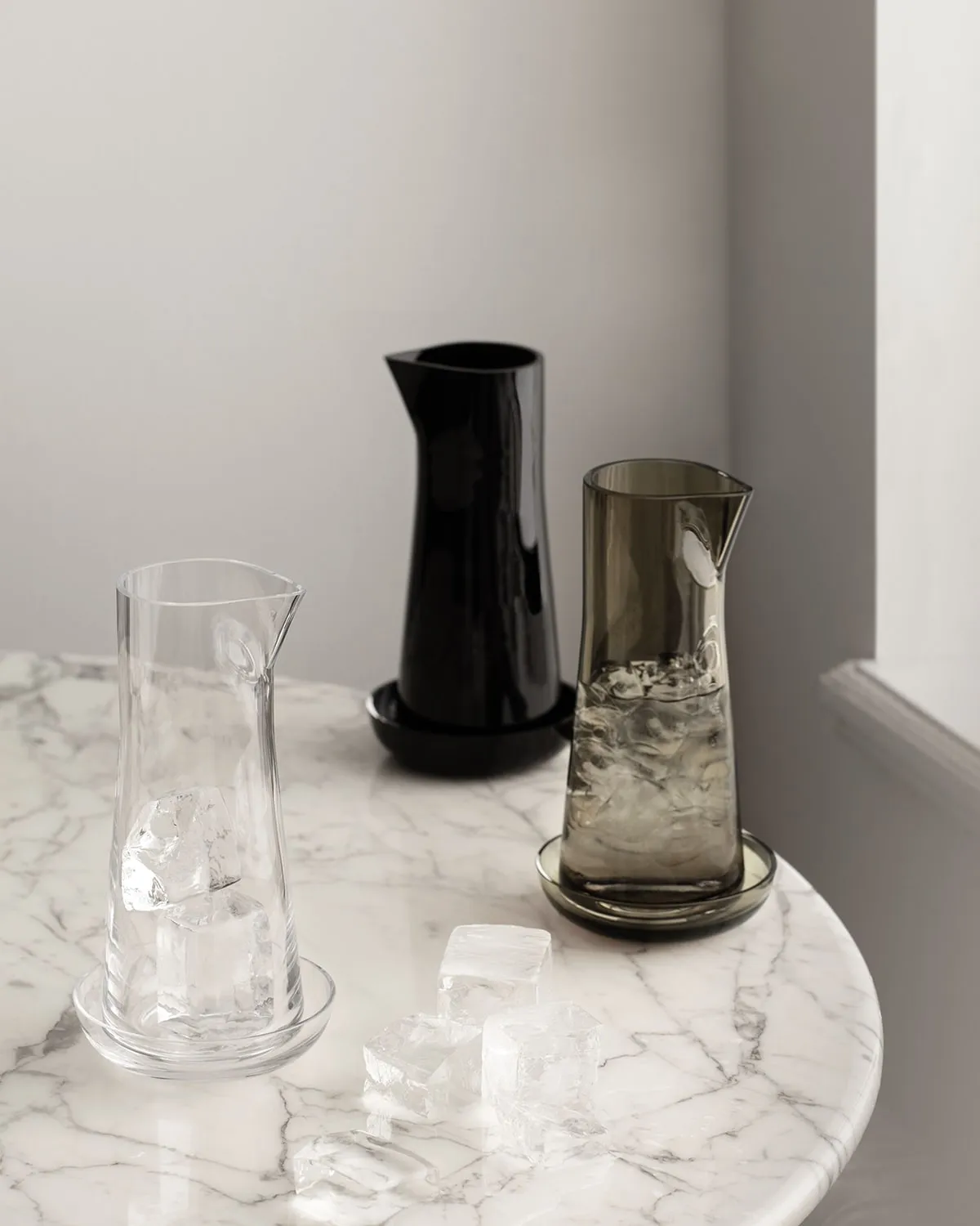 Informal Carafe W Bowl Clear