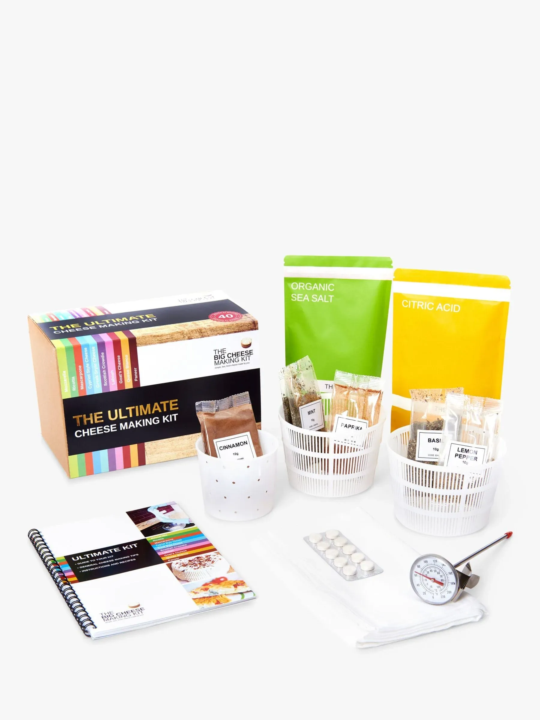 The Big Cheese Making Kit - The Ultimate Cheese Making Kit