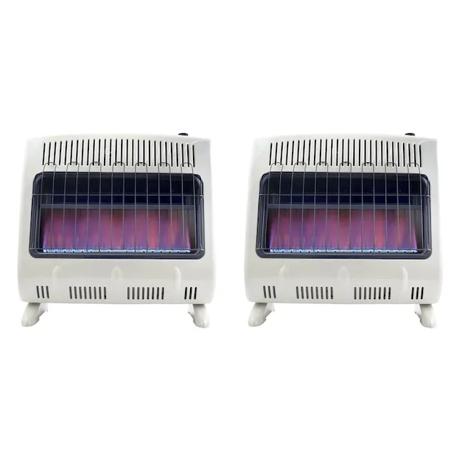 Mr. Heater 30,000 BTU Vent Free Blue Flame Propane Heater in White