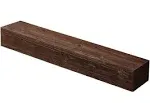 Mederlo 48" Rustic Wood Fireplace Mantel | Wall-Mounted & Floating Shelf for Home Decor