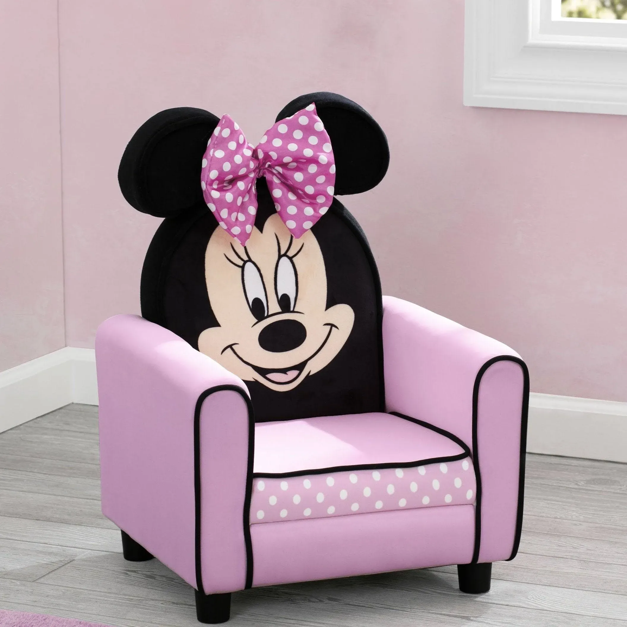 Minnie Mouse Figural Upholstered Kids Chair