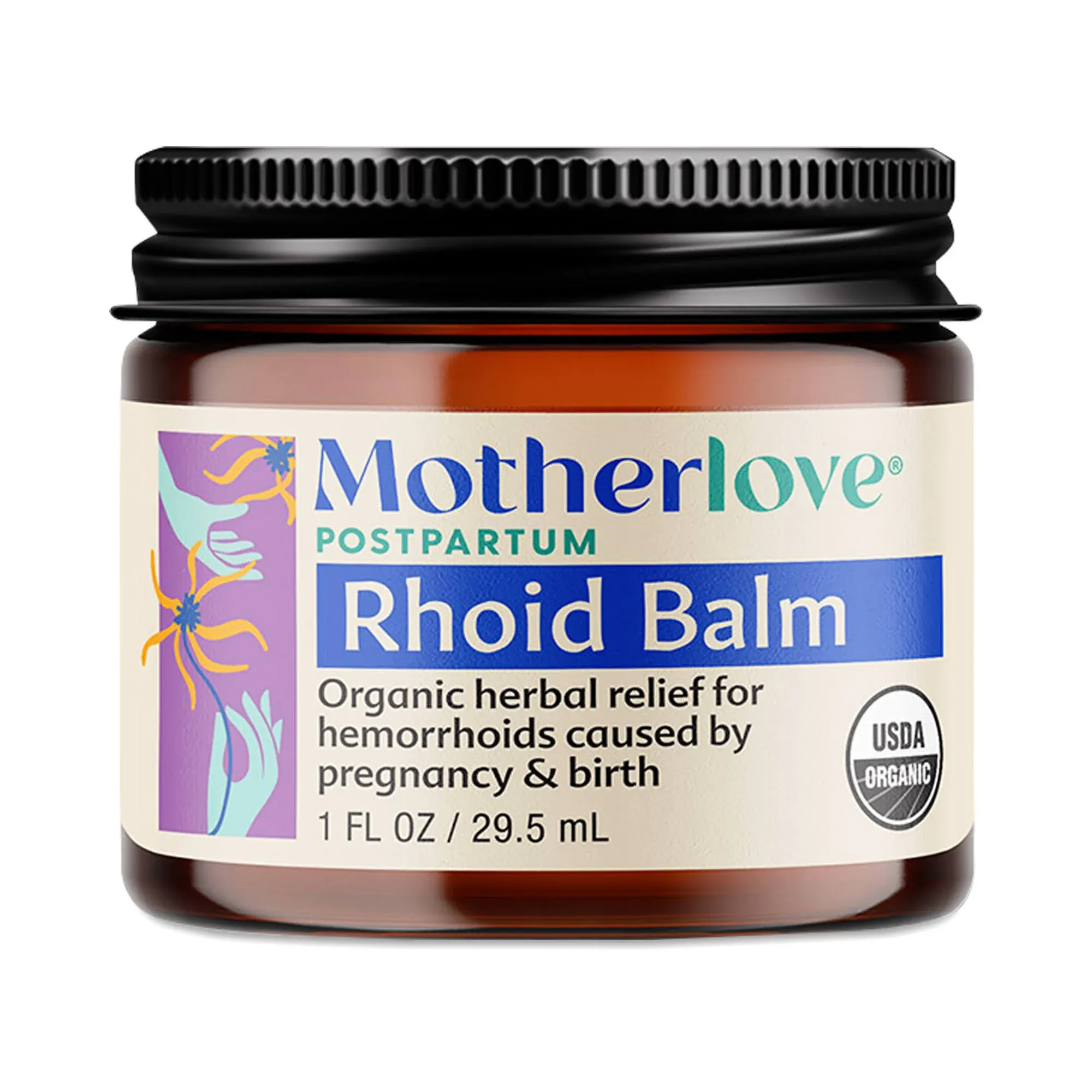 Motherlove, Postpartum Rhoid Balm, 1 fl. oz (29.5 ml)