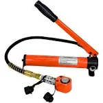 Porta Power Kit, 5 T Low Profile Hydraulic Jack with Manual Hydraulic Hand Pump