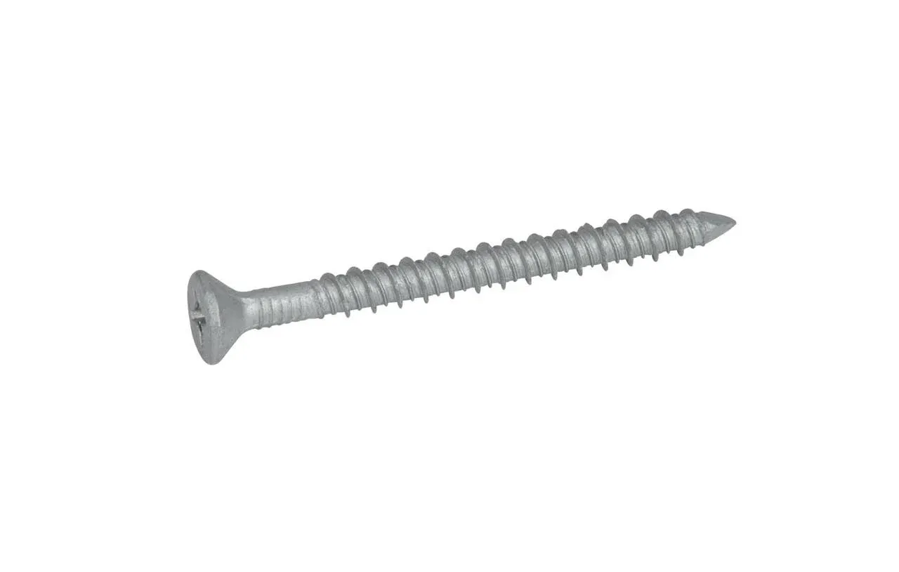 1/4&quot; x 2-1/4&quot; CONFAST® 410 Stainless Steel Phillips Flat Countersunk Masonry Screw, 50/Box