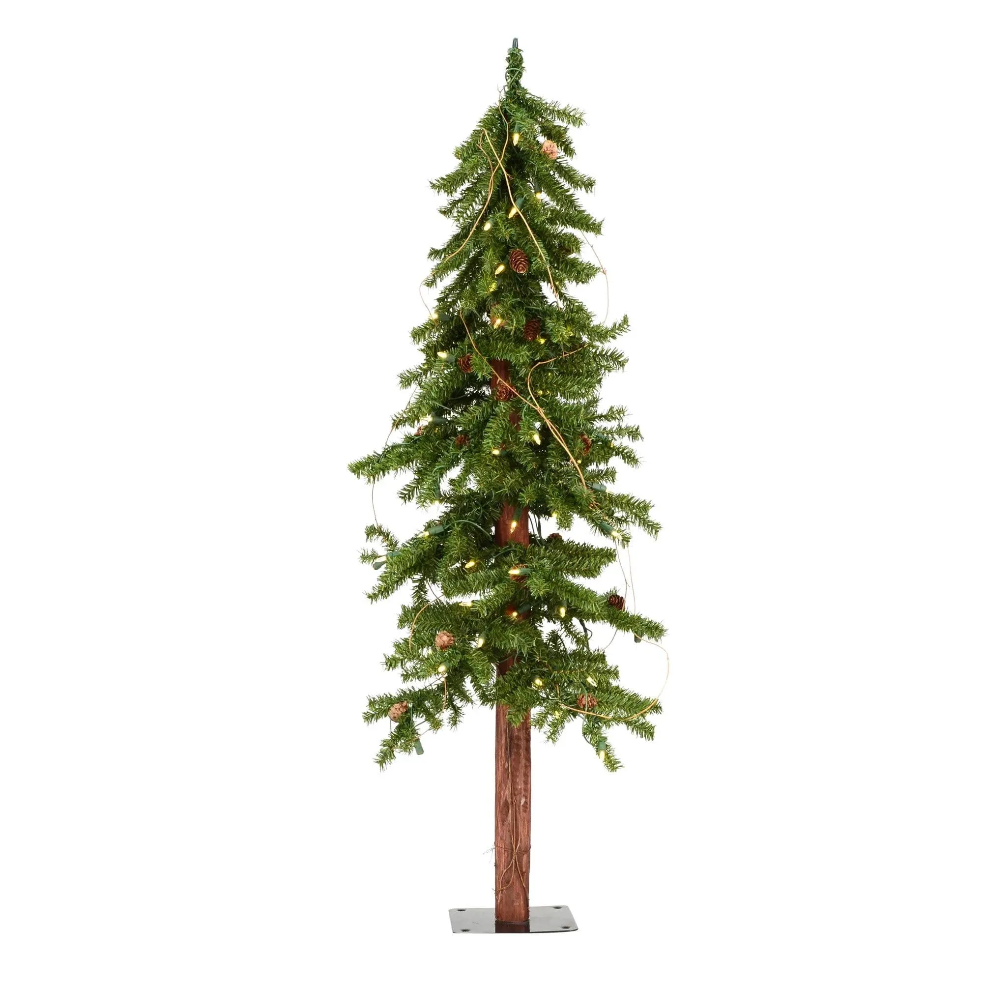 Vickerman 4' x 25" Alpine Tree Dura-Lit LED 100WW