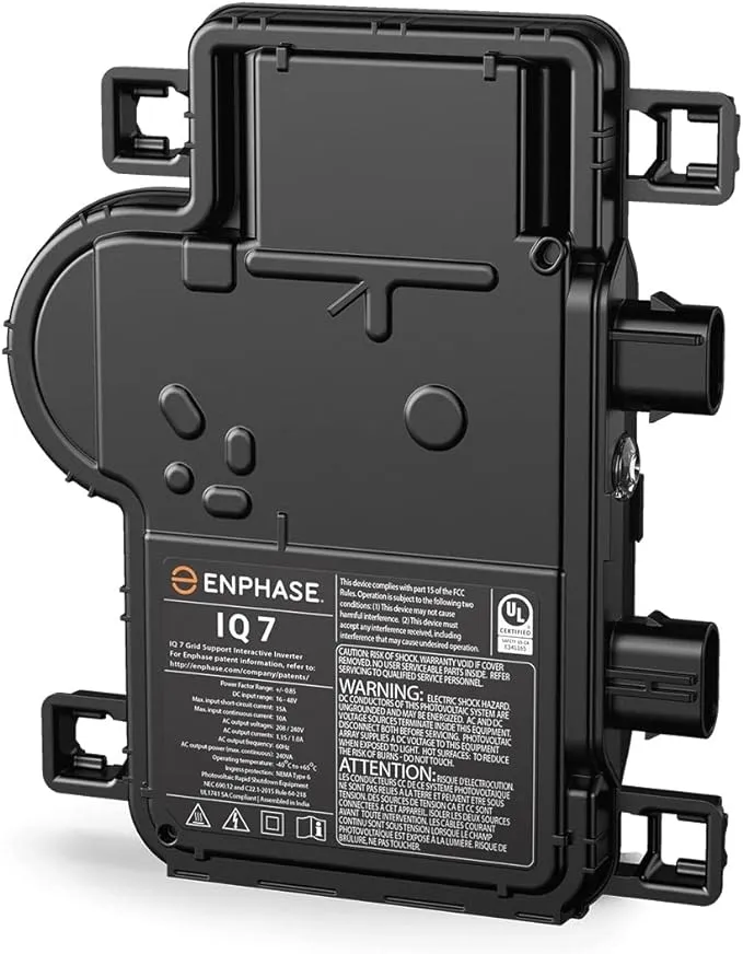 Enphase IQ7-60-2-US IQ7­-60-­2-­US MicroinverterEnphase IQ7-60-2-US IQ7­-60-­2-­US Microinverter