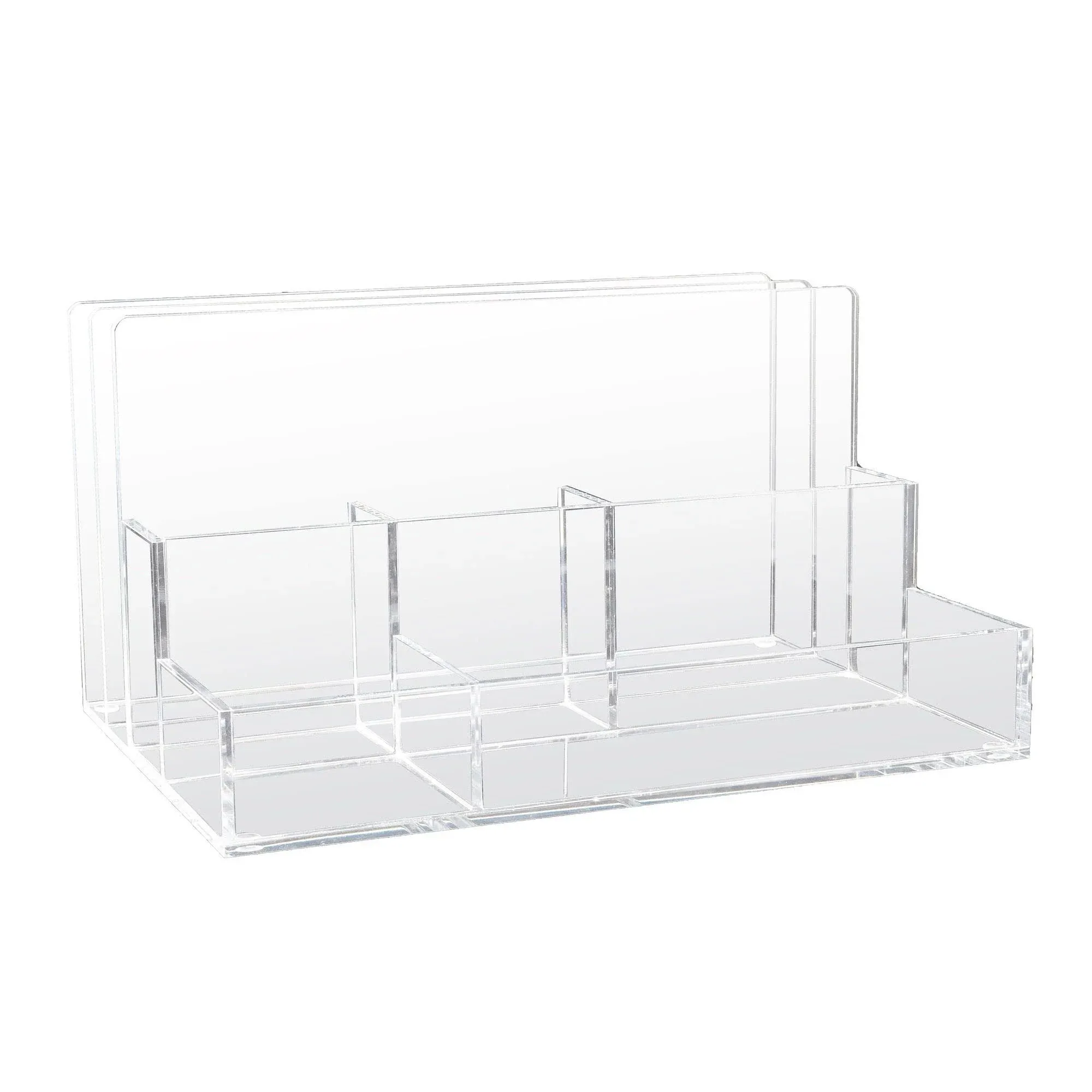 Kantek Acrylic File Sorter Desk Organizer