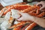 Alaskan King Crab: Colossal Red King Crab Legs (6 lbs) - Overnight Shipping Monday-Thursday