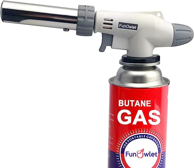 FunOwlet Butane Torch Kitchen Blow Lighter