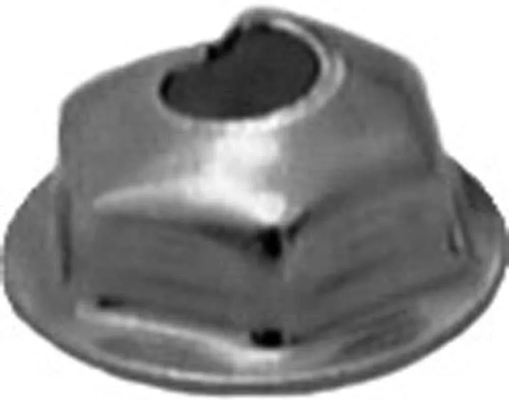 Washer Lock Nut 1/2" O.D. 3/8" Hex Zinc