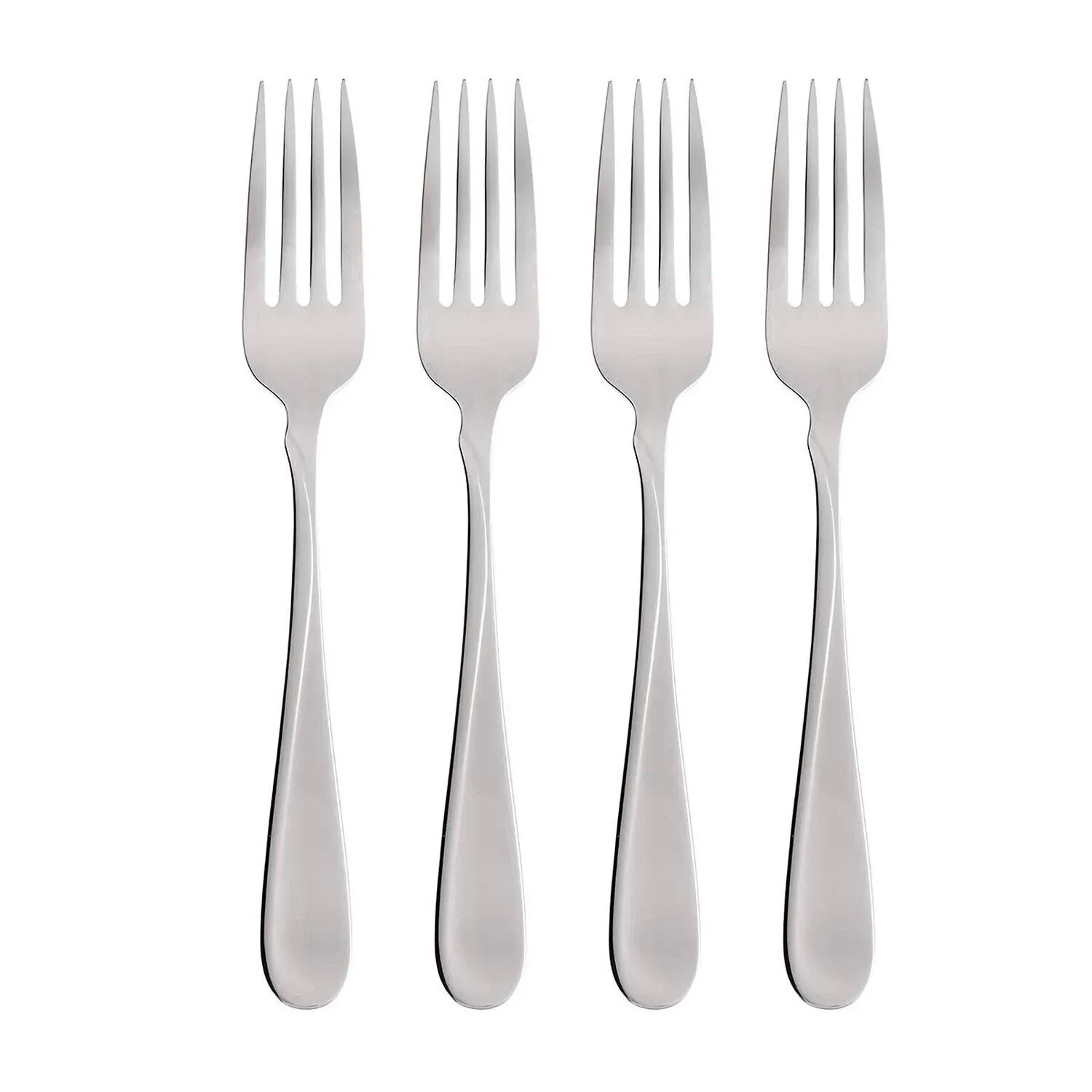 Oneida Flight Everyday Flatware Dinner Forks, Set of 4