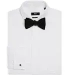 Hugo Boss Myron Sharp Fit Tuxedo Shirt - White - 14.5 R