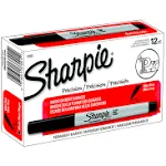 Sharpie Permanent Marker, Ultra Fine Point, Black (37001)